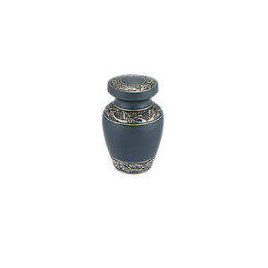 Blue Delphia Miniature Keepsake Cremation Urn